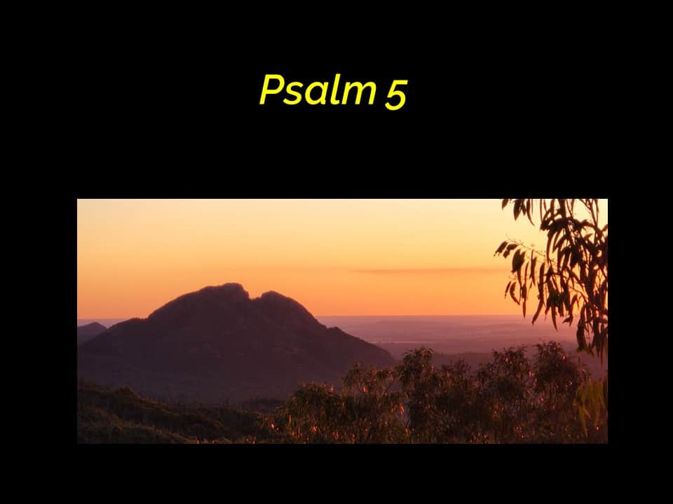 Psalm 5