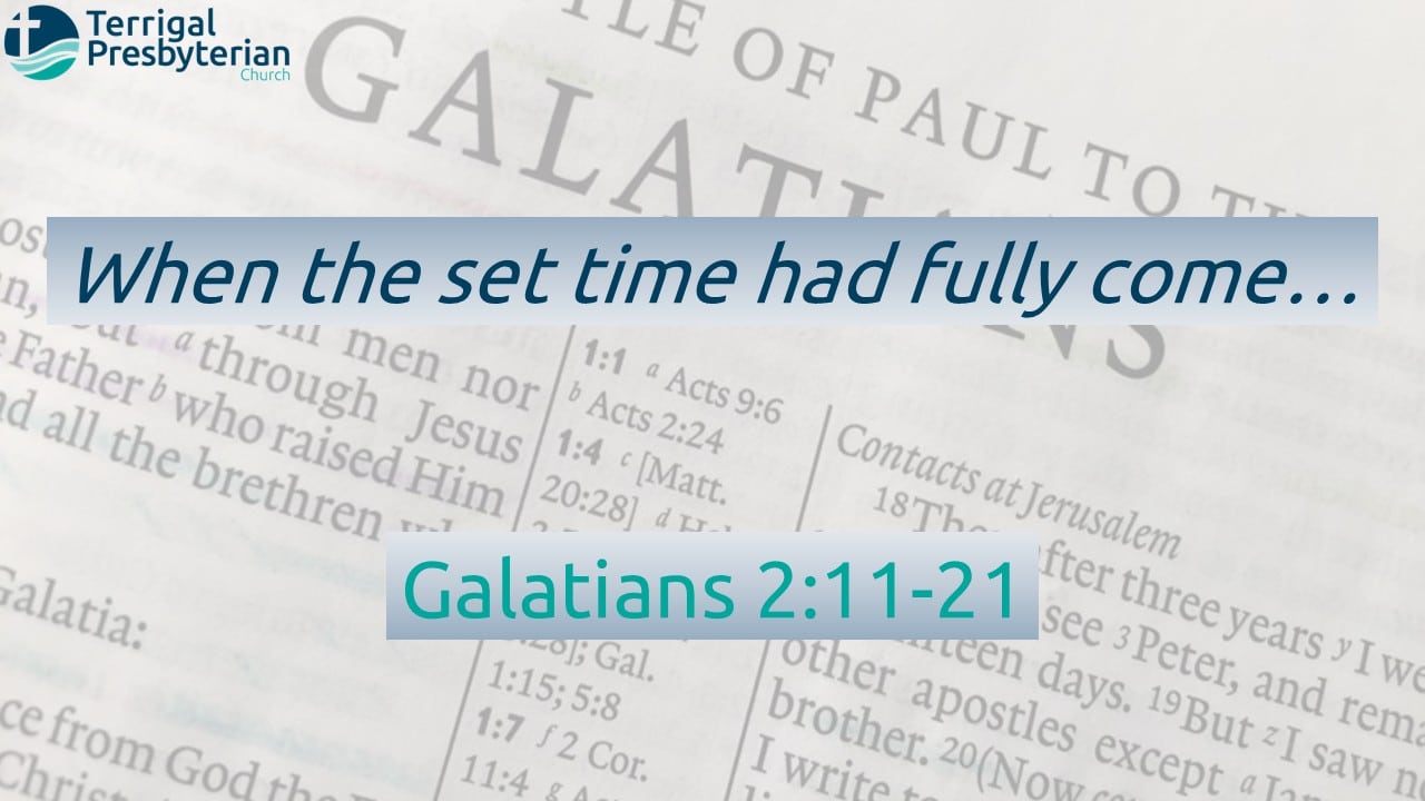 Galatians 2:11-21